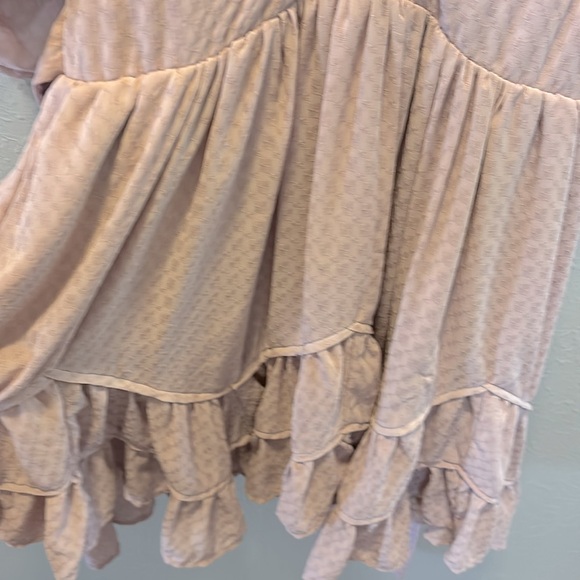 Boutique Storia Dusty Rose Midi Dress Boho Style Women’s Size Medium - Picture 7 of 11